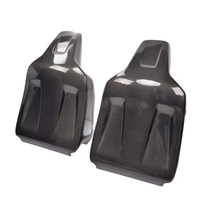 Carbon Fiber Add-on Seat Back Panel Cover for Benz W204 C63 AMG 2008-2012