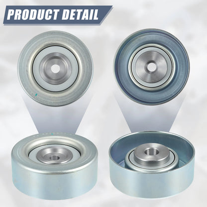 Drive Belt Idler Pulley for Mitsubishi Montero 3.5L 3.8L (2001-2006)
