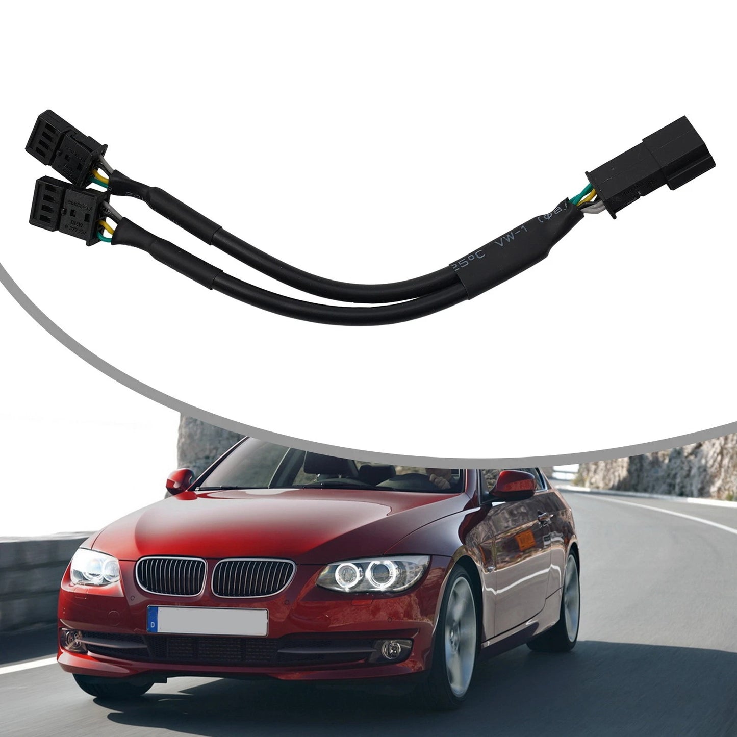 1pc ECU Y Splitter Cable Adapter for BMW F10/F18/F20/F30/F12