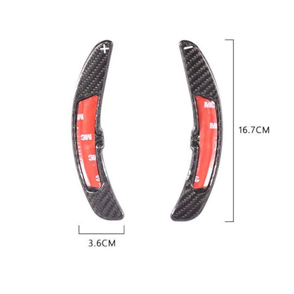 Carbon Fiber Steering Wheel Shift Paddle Switch Fits Porsche 911 Macan Panamera