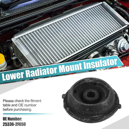 Rubber Lower Radiator Mount Insulators for Hyundai Santa Fe (2021-2023)