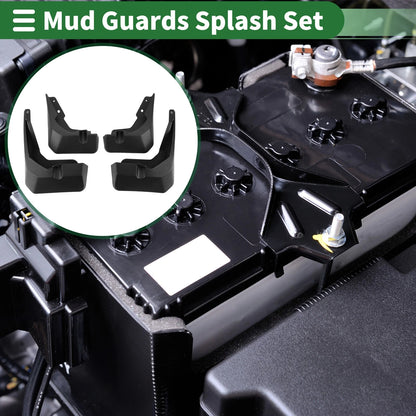 Mud Flaps Splash Guards for Ford Focus (2019-2022) with Mount Accessories