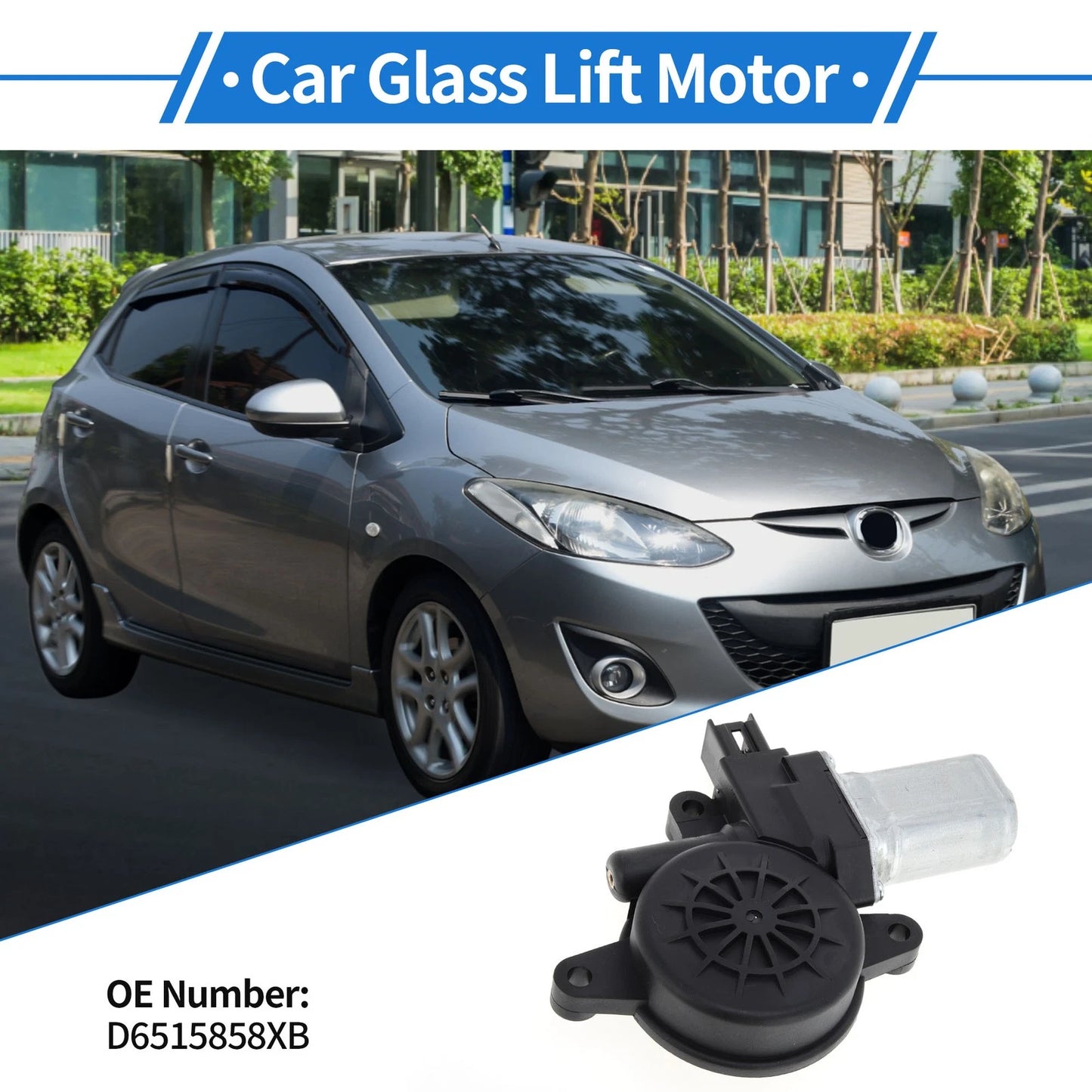Power Window Regulator Lift Motor for MAZDA 2/3/6/CX-5 (2009-2017)