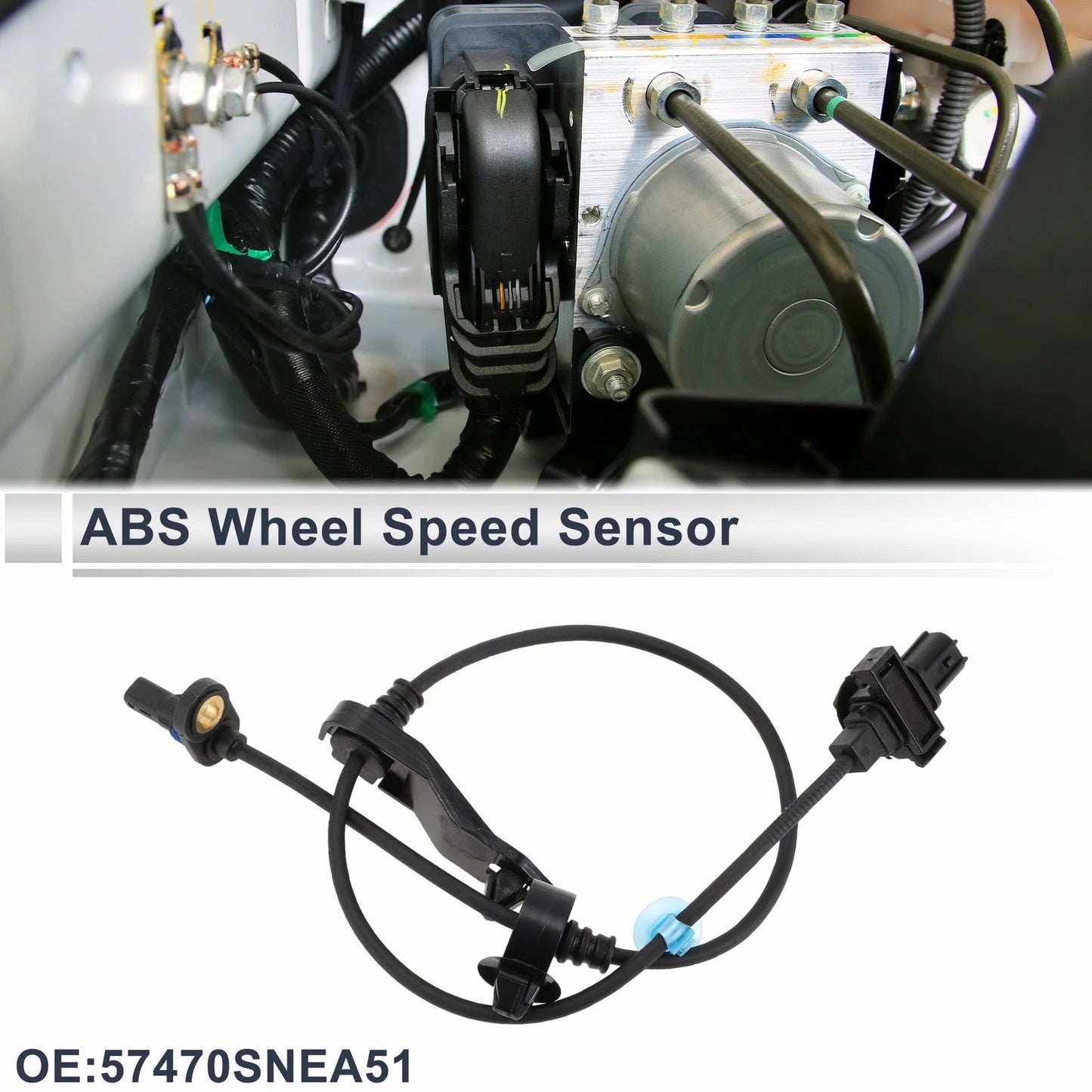 ABS Wheel Speed Sensor for Honda Civic (2009-2011) Rear Right