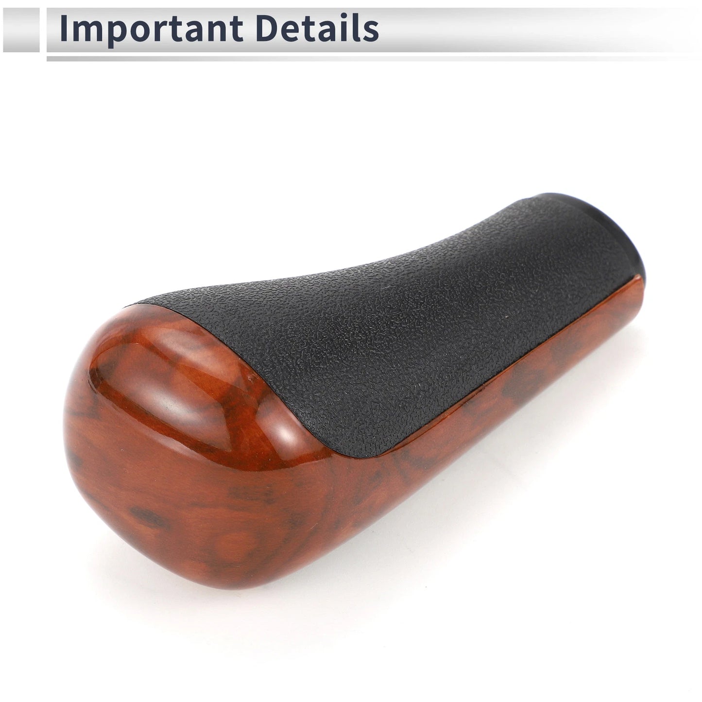 Automatic Gear Shift Knob for Peugeot 306 (1994-2002) Brown Plastic