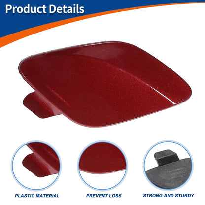 Front Right Tow Hook Cover for Volvo S60 (2011-2013) - Red