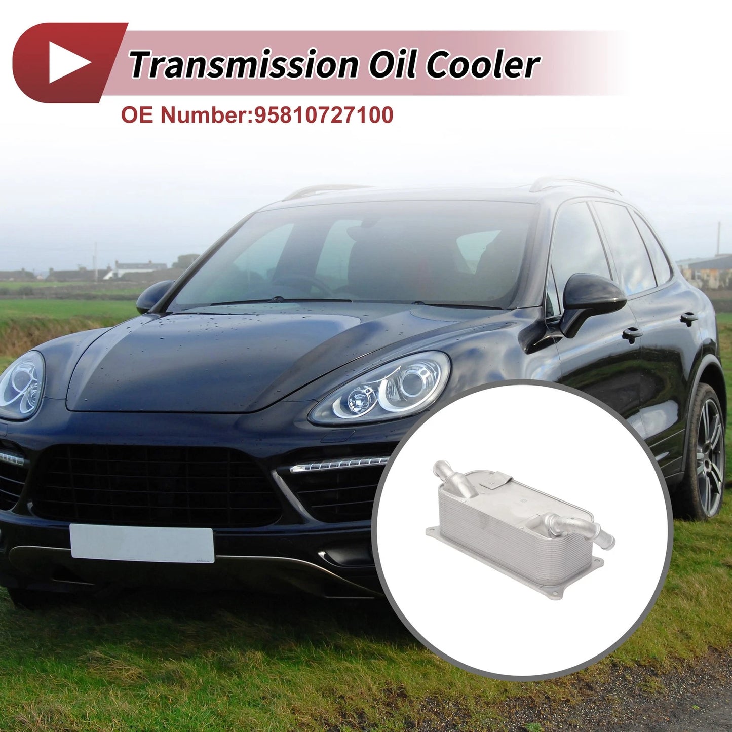 Engine Oil Cooler for Porsche Cayenne 2010-2013 (1 x Cooler)