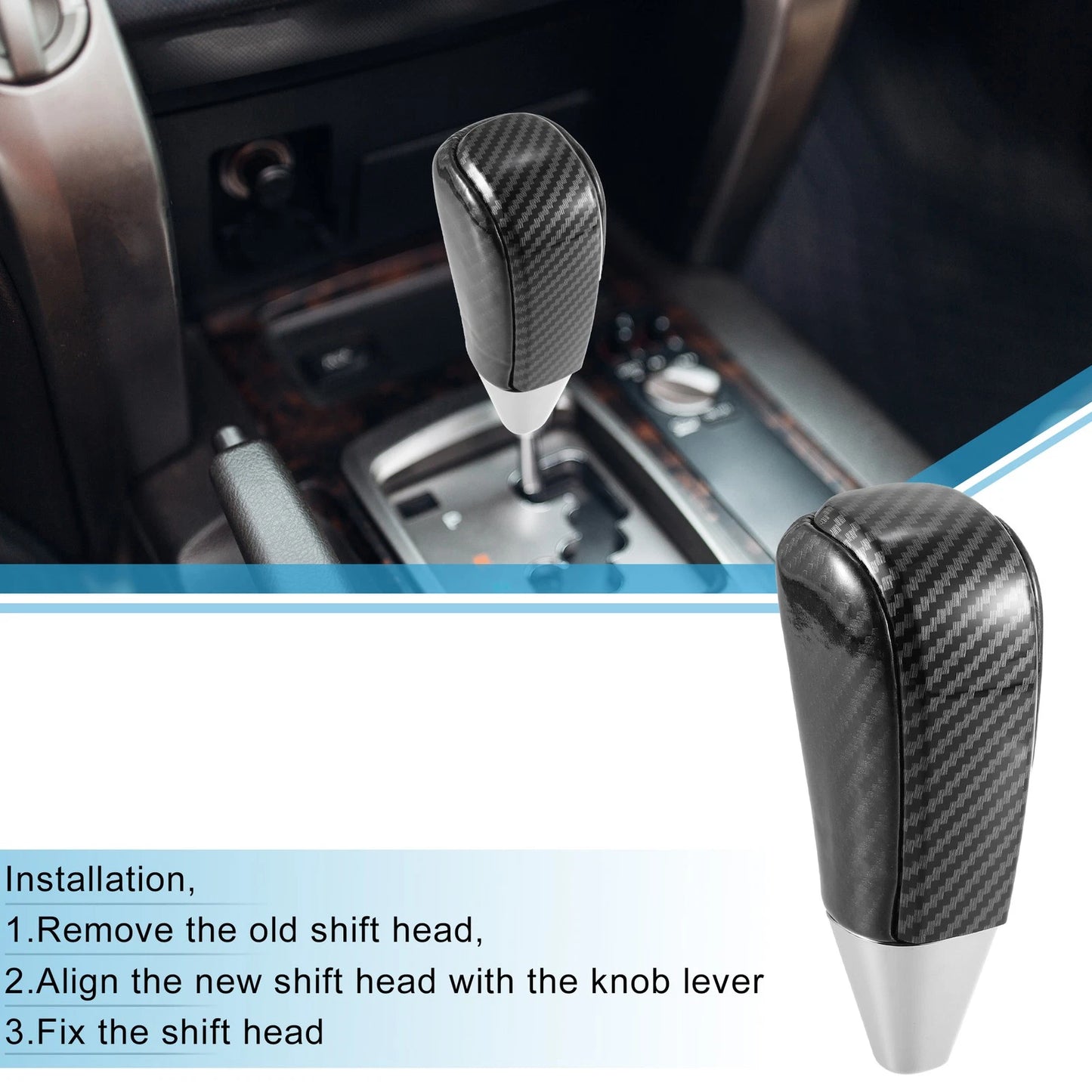 Gear Shift Knob for Toyota Land Cruiser (2016–2021)