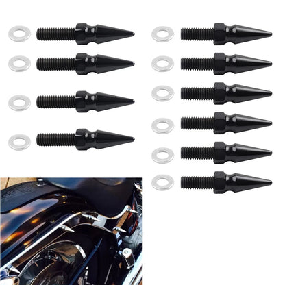 10pc Rear Mudguard Strut Bolts for Harley Softail FXST, FLSTN, Fat Boy
