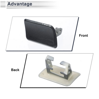Front Right Side Bumper Headlight Washer Nozzle Cover Cap for BMW X3 Grey