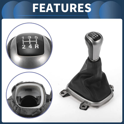 5 Speed Gear Shift Knob & Cover for Honda Accord (2008-2012)