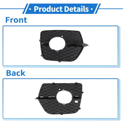 Front Right Fog Light Grill for BMW X6 2008-2014 (1 x Black)