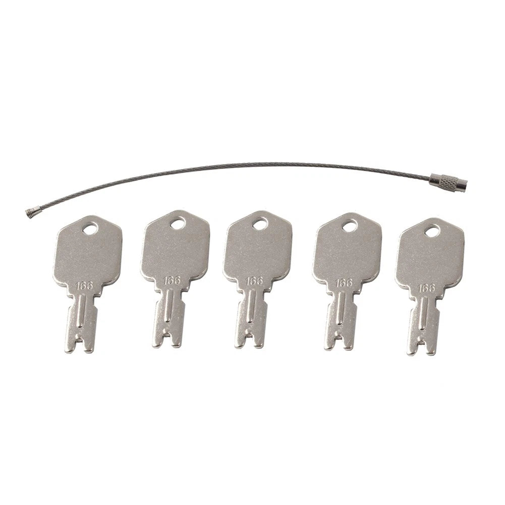 Hyster Forklift Ignition Keys 2 x 166, 1430, 186304, 51335040 for Hyster