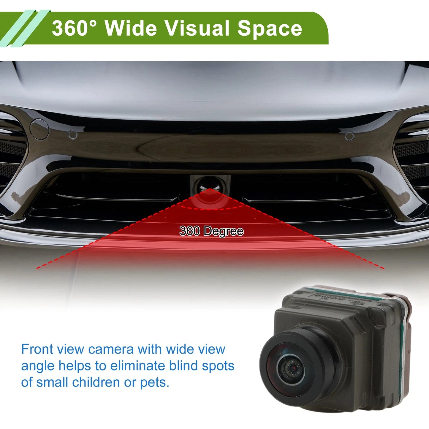 Front View Camera for Mercedes-Benz GLA250 2015-2025 (A0009054407)