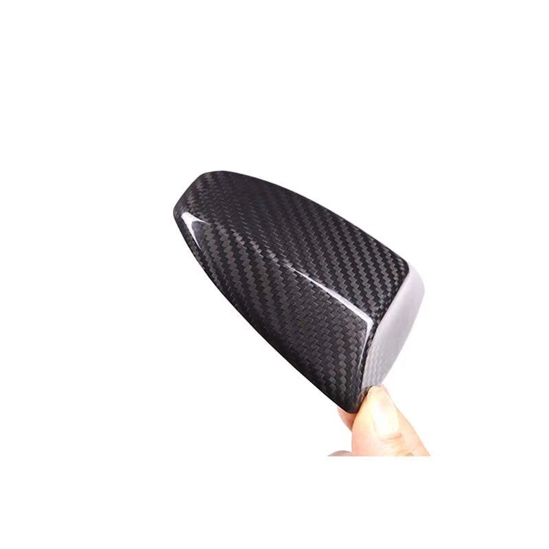 Real Carbon Fiber Roof Shark Antenna Cap Cover Trim fit For Nissan GTR 2008-2016