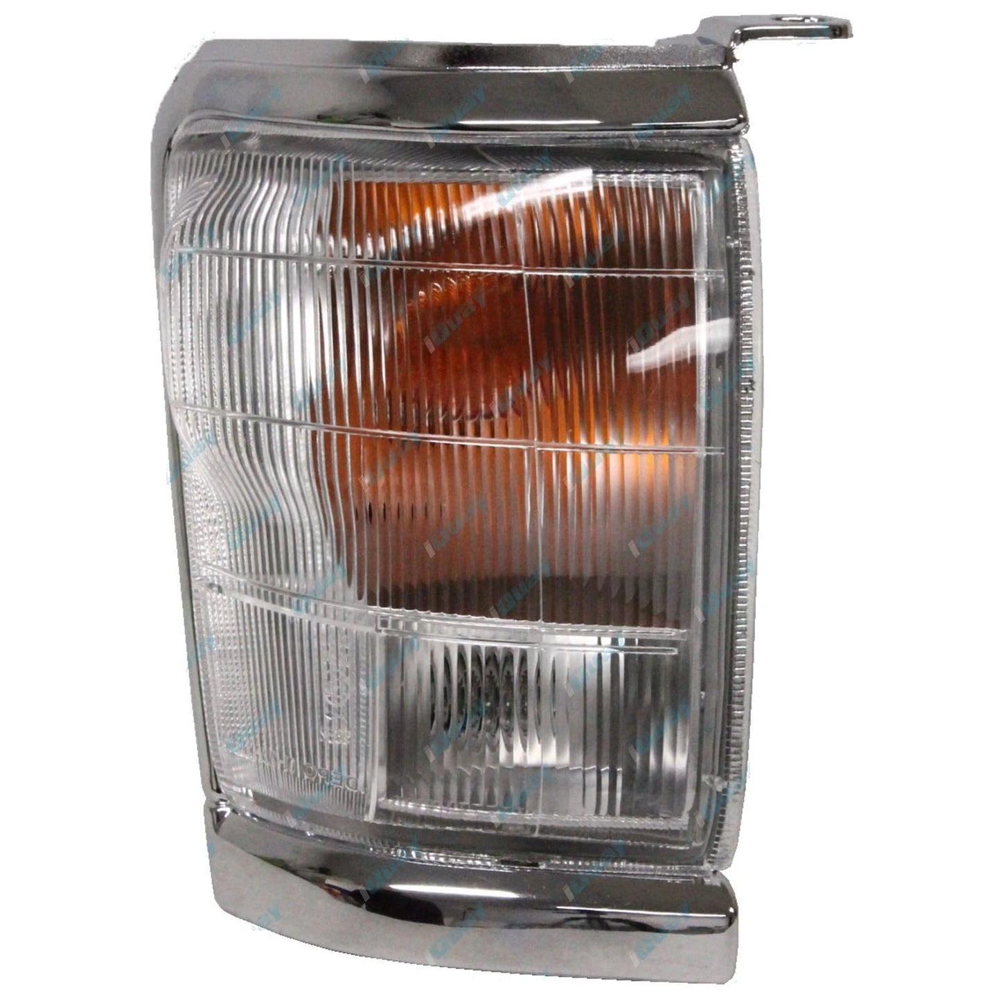 LH+RH Chrome Trim Corner Indicator Lights Pair for Toyota Hilux 2WD/4WD '97-'01