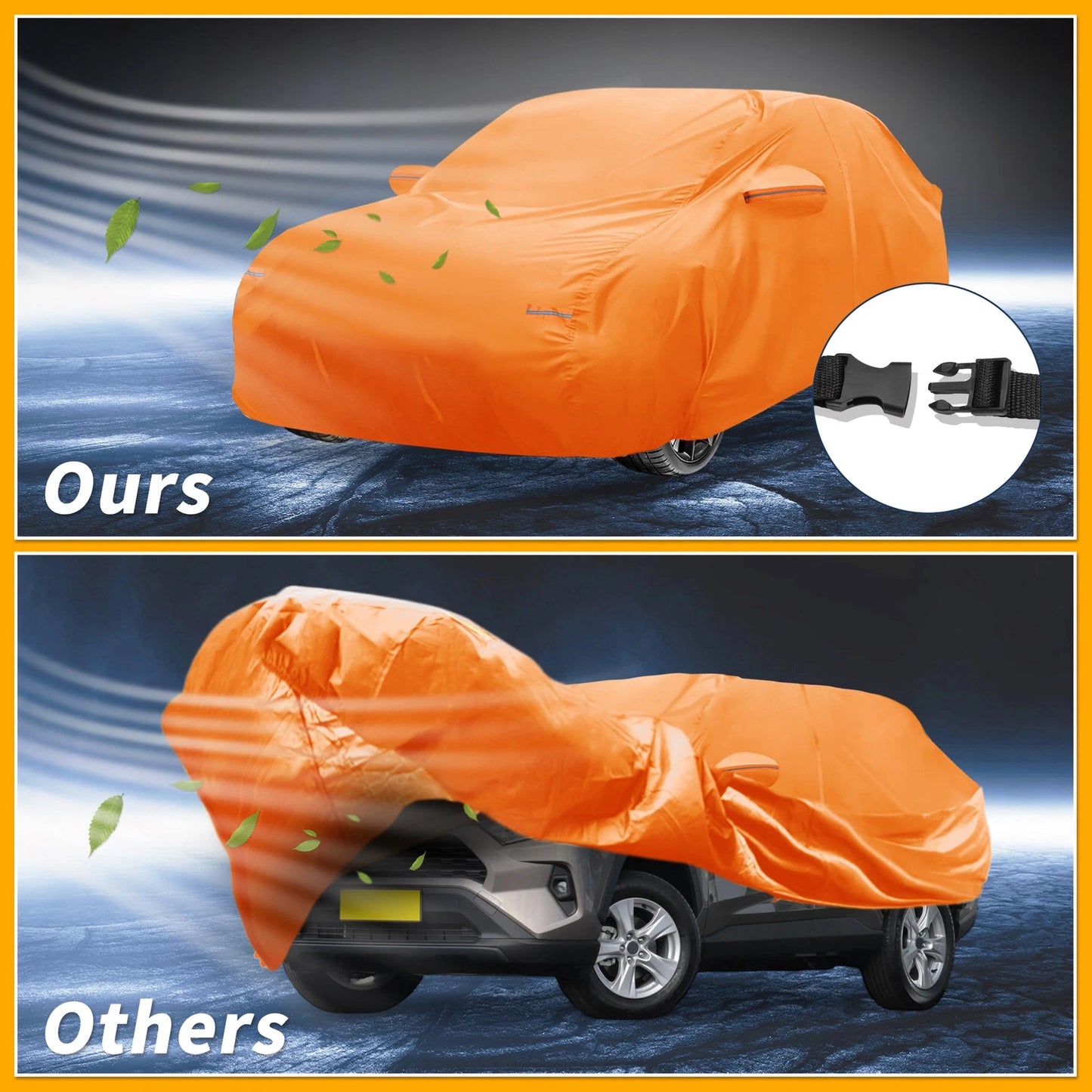 Waterproof All Weather Car Cover for Toyota RAV4 (2019-2023)
