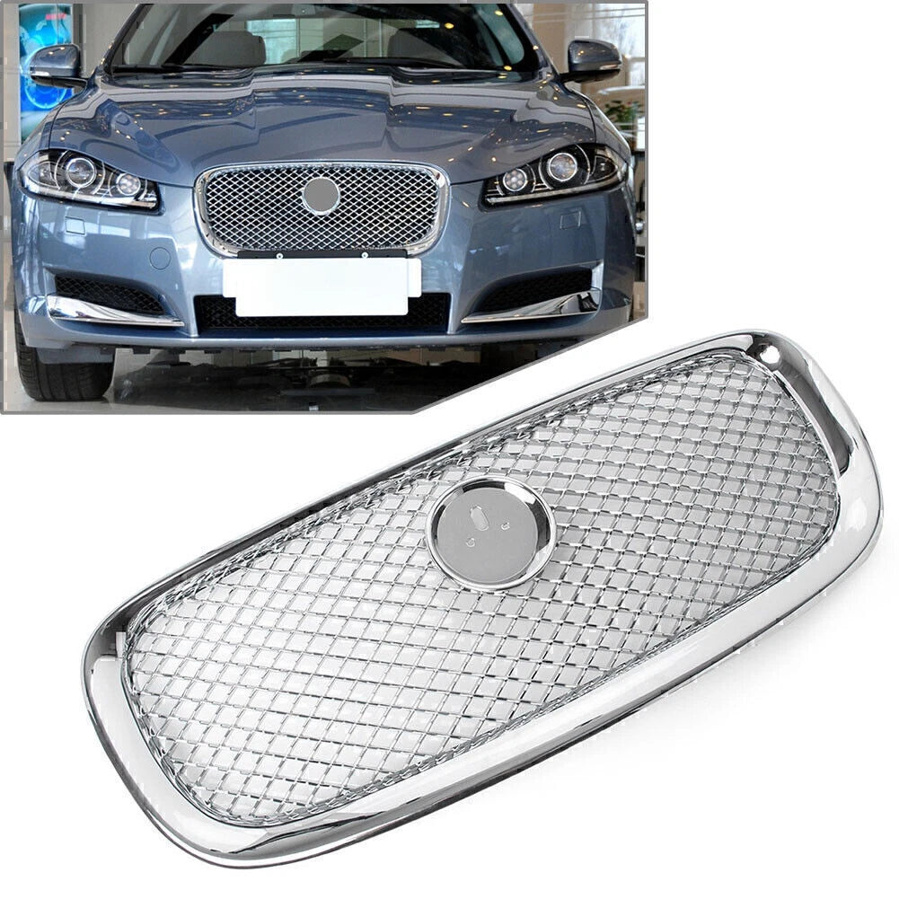 Chrome Upper Front Grille for Jaguar XF XFR (2012-2015)