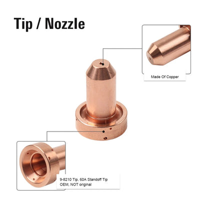 5 x Plasma Torch Nozzles for SL60 SL100 (Compatible with 2023 Models)