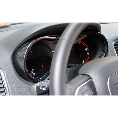 Carbon Fiber Look Dashboard Trim Cover for Dodge Durango (2014-2020)