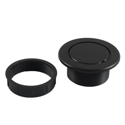 Umbrella Hole Ring Plug Cap Set for Outdoor Table Cover Black