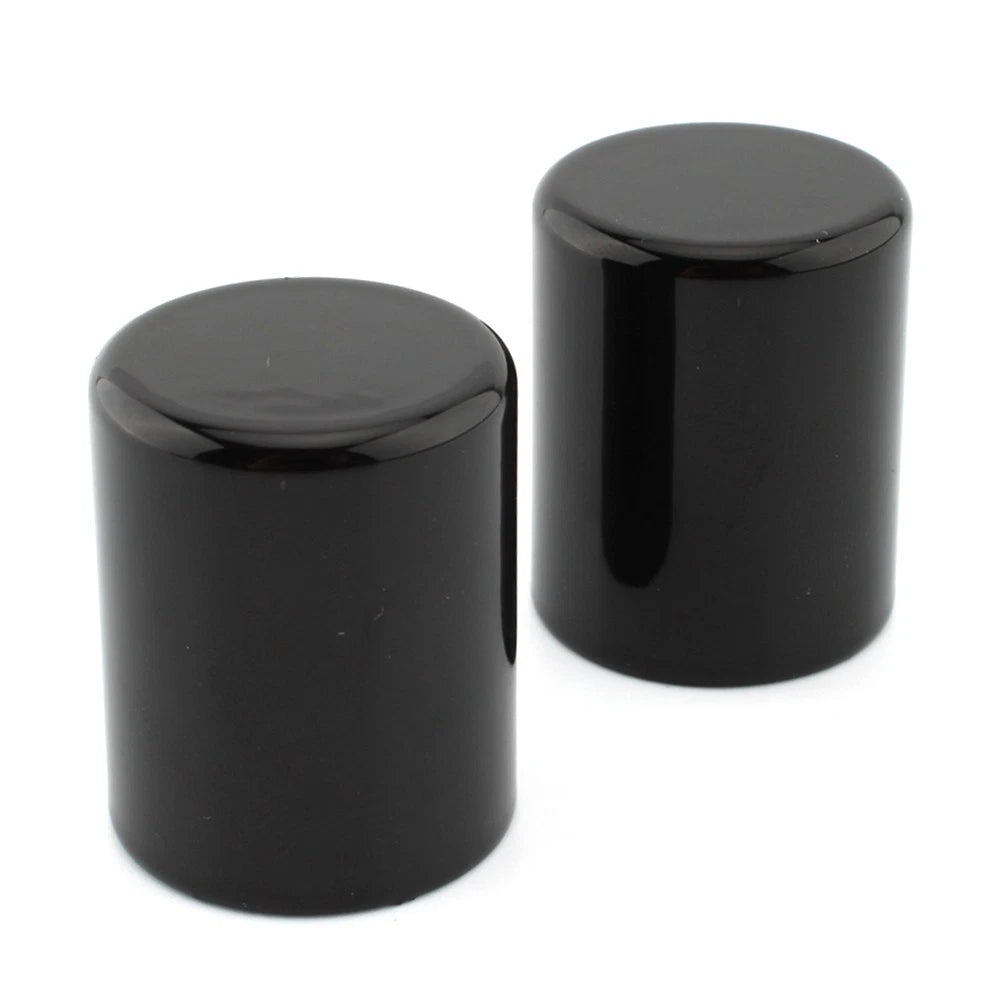Black Docking Hardware Point Cover for Harley Sportster XL883, Touring, Road King