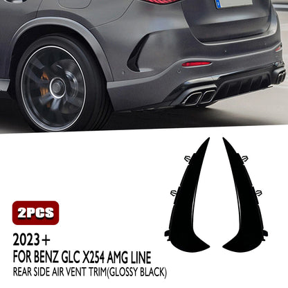 Rear Bumper Side Splitter Lip for Benz GLC260 300 (2023 - Present)