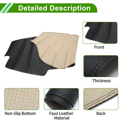 Dashboard Cover Mat for BMW X5 X6 2019-2022 Black Carpet