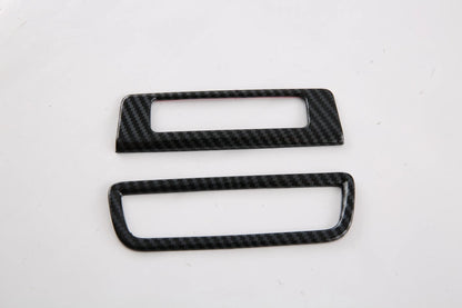 Headlight Adjustment Lid Cover Trim for 2023-2024 Mazda CX-50 Carbon Fiber