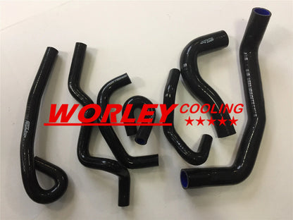 Black Silicone Radiator Heater Hose for Nissan Skyline R33 (1995-1998)