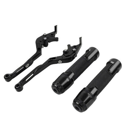 CNC Brake Clutch Lever Handlebar Grip Set for Yamaha XJR 1300 FJR 1300 (2001-2018)