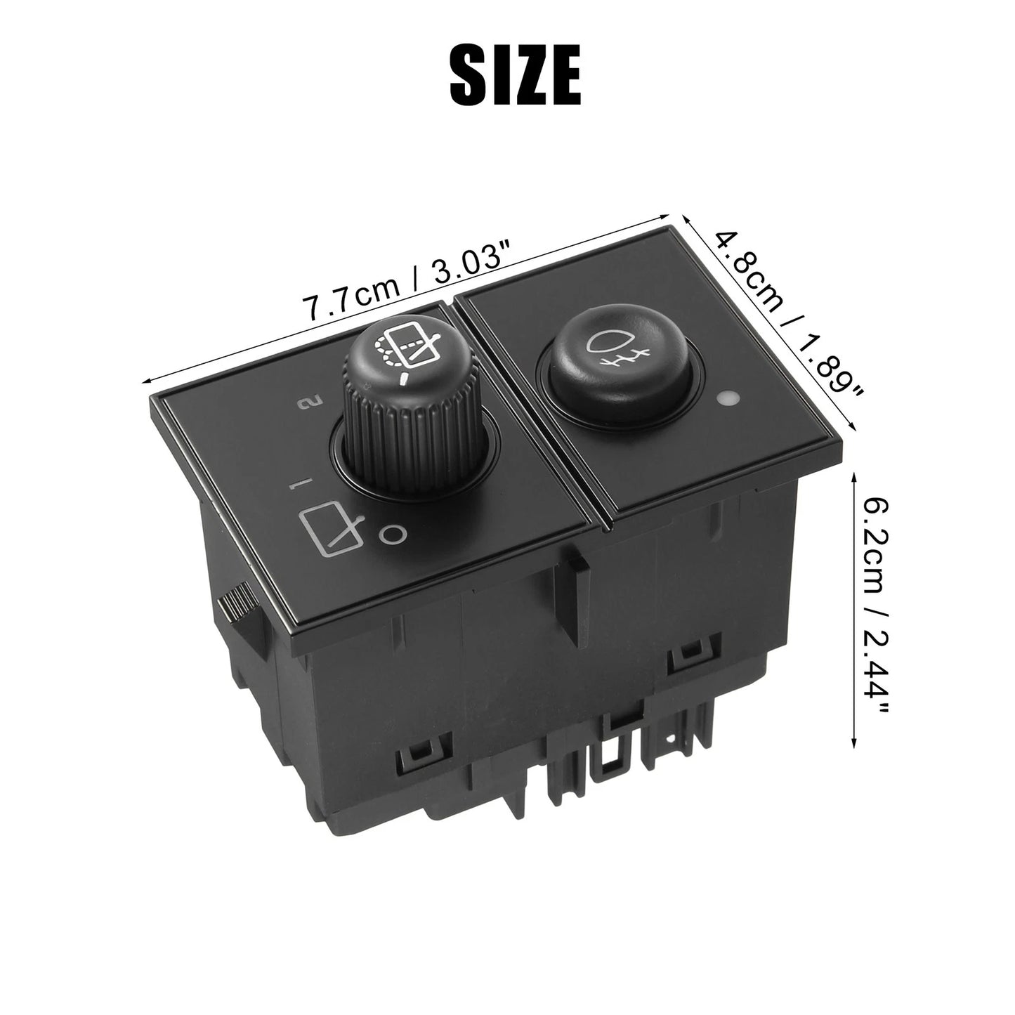 Fog Light Rear Wiper Control Switch for GMC Yukon (2003 - 2006)
