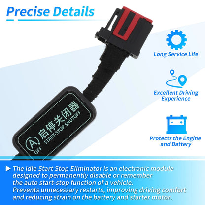 Idle Start Stop Eliminator for Ford F150 2021-2025 Auto Start/Stop Disable