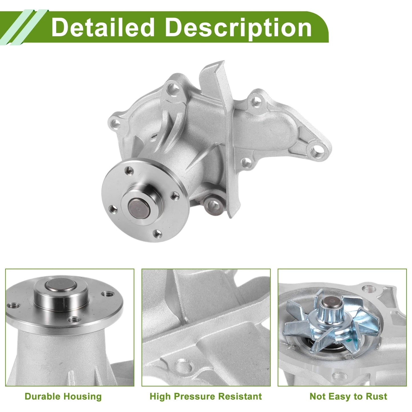 Water Pump for Toyota Avensis (1997-2000)