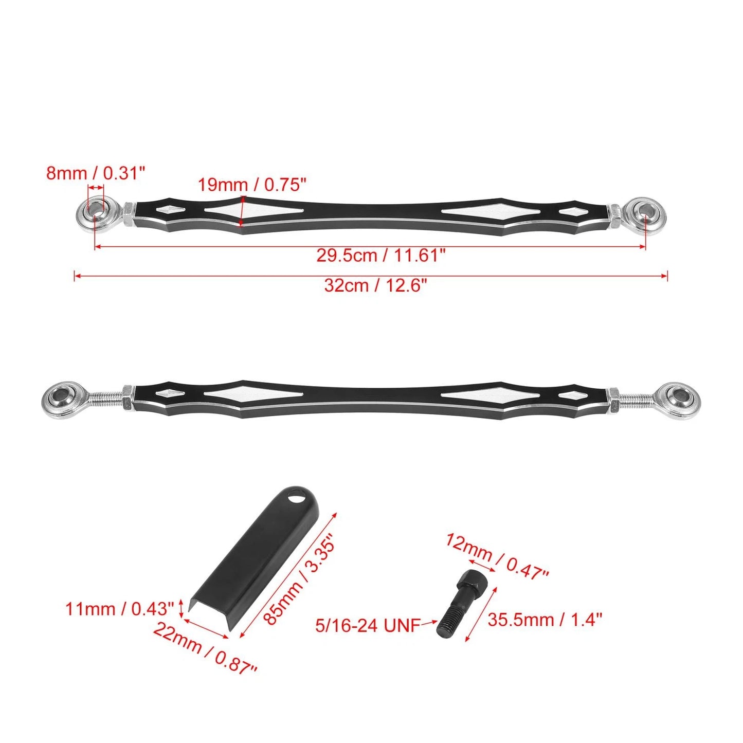 Shift Linkage Lever Black for Harley Davidson Blackline (2011-2013)