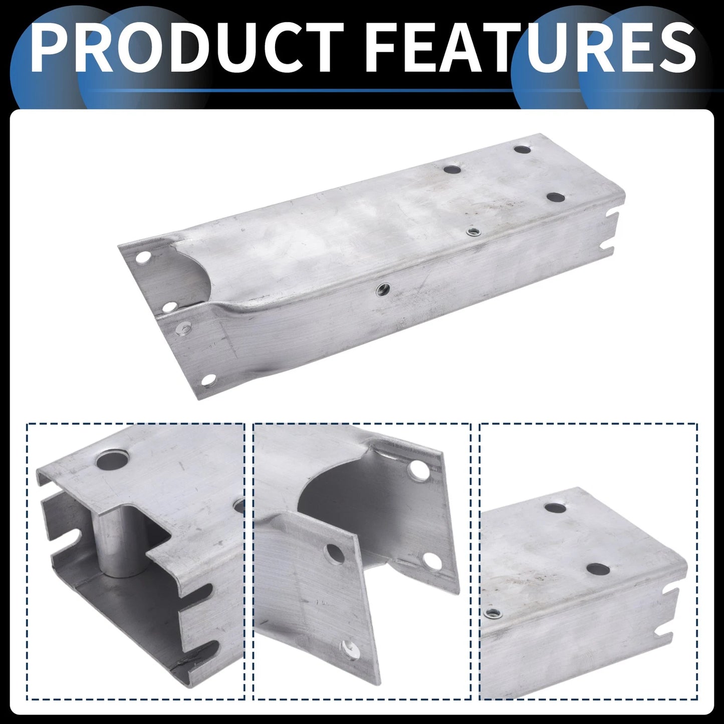 Left Front Bumper Retainer Bracket for BMW X4 (2015-2018)