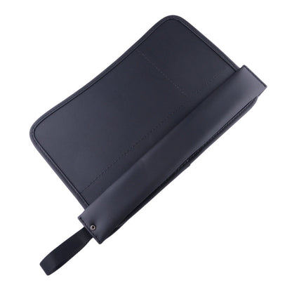 Left Side Gap Filler Phone Holder Organizer for Car Seat - Black