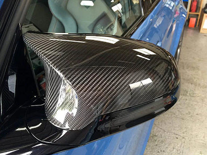 Carbon Fiber Side Mirror Covers for BMW F80 M3 F82 F83 M4 (2012-2019)
