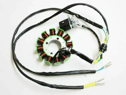 12 Pole Magneto Stator for 200cc 250cc PIT Quad Dirt Bike ATV