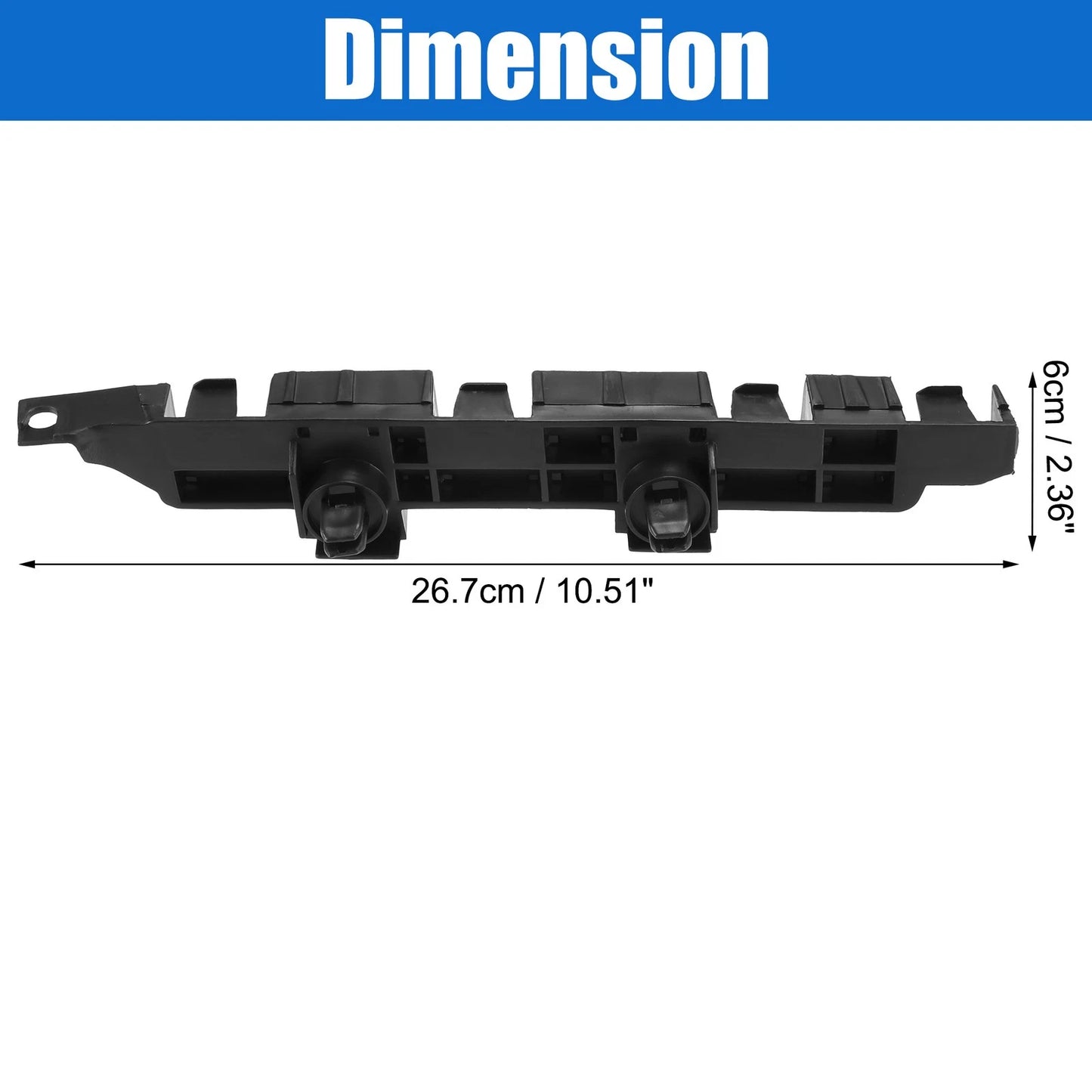 Left Side Front Bumper Mounting Bracket for Honda Accord (2003-2005)