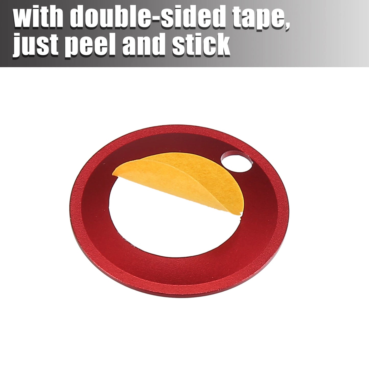 Engine Start Stop Button Cover Trim Sticker for Ford F-150 (2016-2021) Red