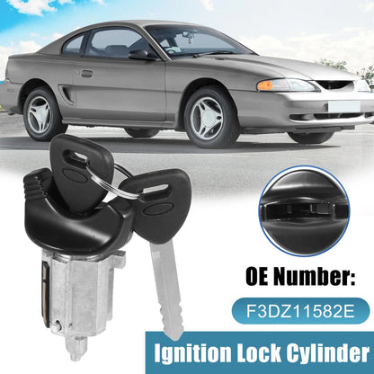 Ignition Switch Lock Cylinder w/ Key for Ford (1994-2004)