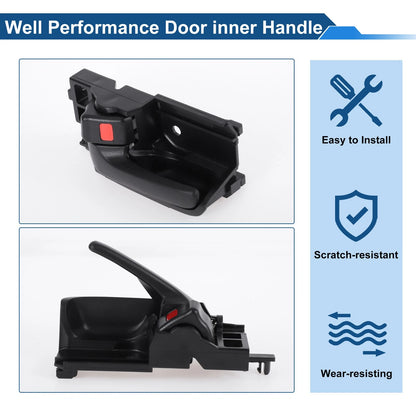 Front Driver Side Door Handle for Toyota Corolla (2003-2008) Black