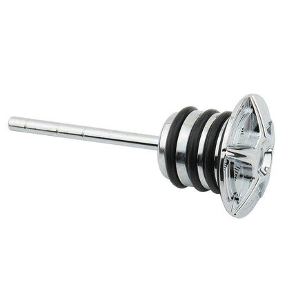 Chrome Oil Dipstick for Harley Softail Heritage Fat Boy Deuce Deluxe FLS (2000-2023)