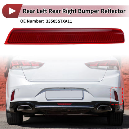 1 Pc Rear Right Bumper Reflector for Acura MDX (2010-2013)