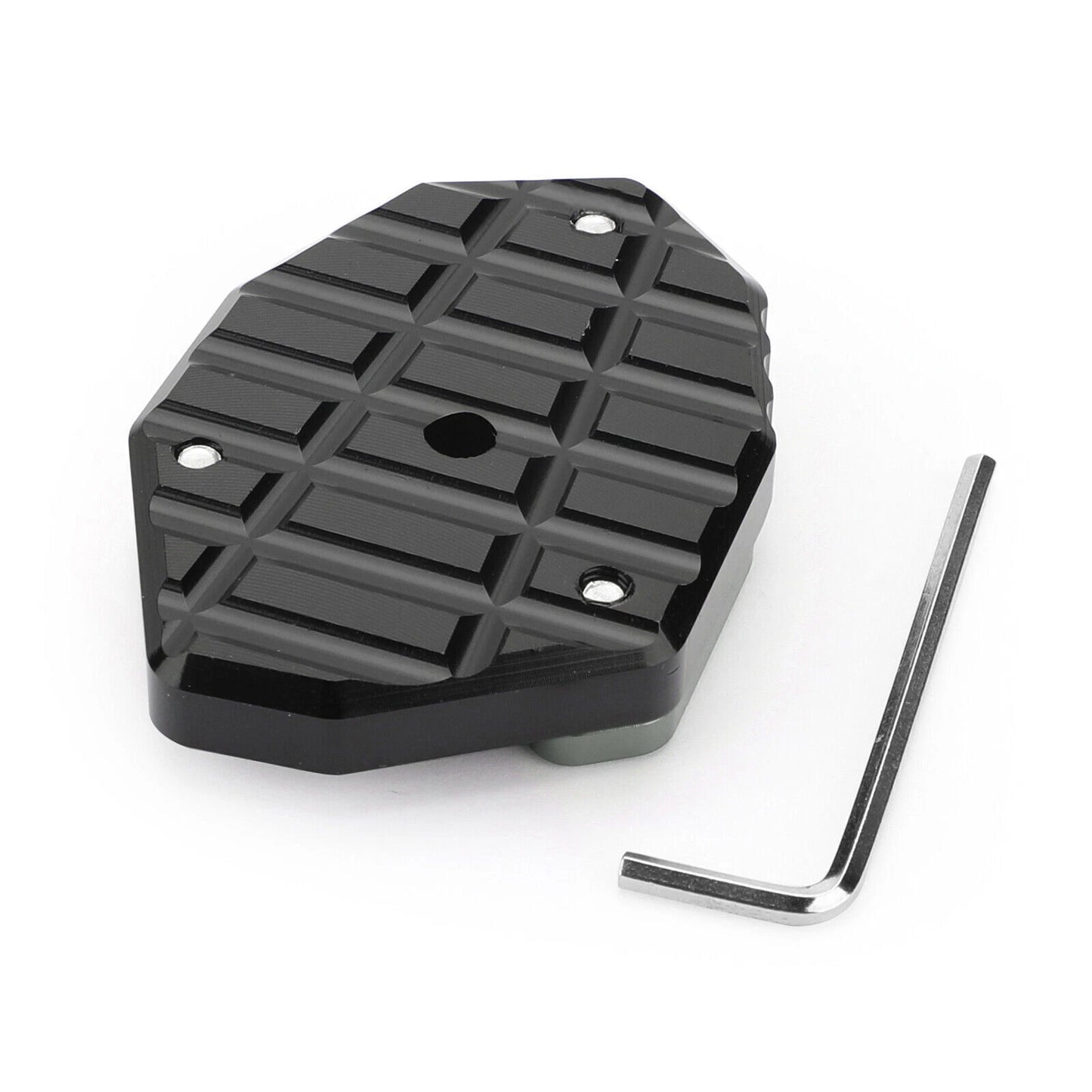 Titanium Side Stand Pad Extension for Kawasaki Z650 Z1000SX (2017-2023)