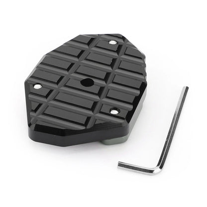 Titanium Side Stand Pad Extension for Kawasaki Z650 Z1000SX (2017-2023)