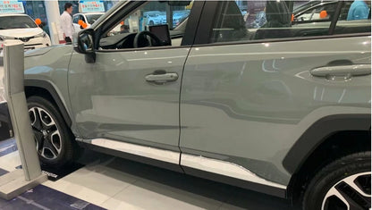 ABS Chrome Body Door Sill Molding Cover Trim for Toyota RAV4 (2019-2022)