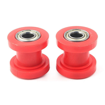 10mm Chain Roller Slider Tensioner Wheel for Mini Bike Moto ATV (2 pcs)