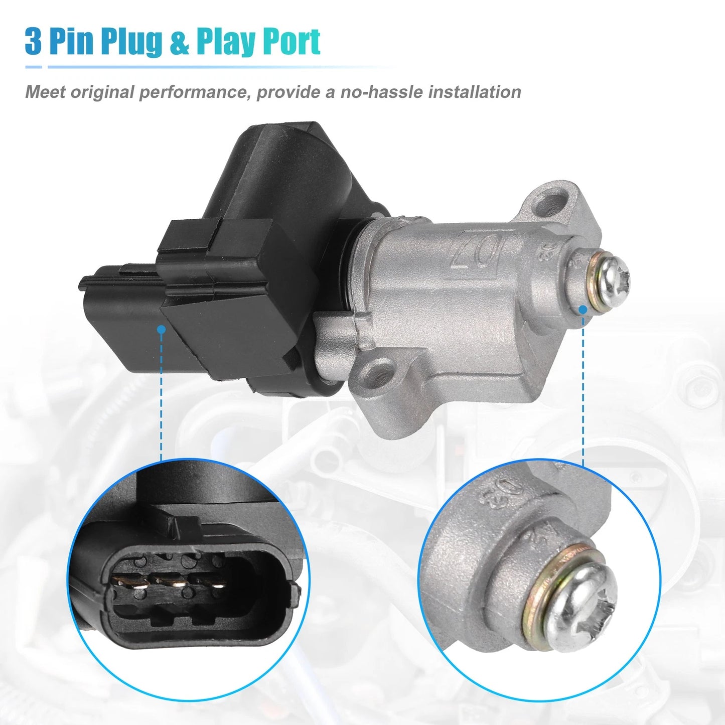 Idle Air Control Valve for Kia Rio (2006-2011)